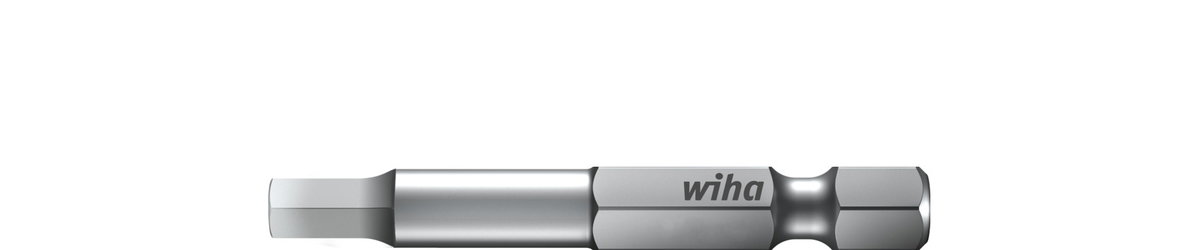 Wiha Bit Professional 50 mm Hexagon 1/4" E6,3 5.0 mm (04196)