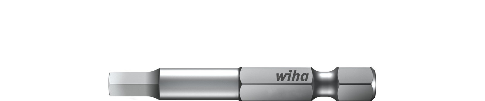 Wiha Bit Professional 50 mm Hexagon 1/4" E6,3 5.0 mm (04196)