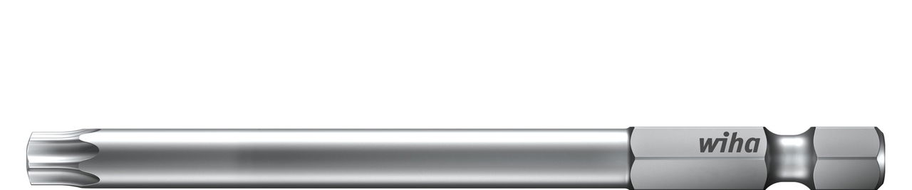 Wiha Bit Professional 90 mm TORX® Tamper Resistant (with hole) 1/4" E6,3 T25H (39191)