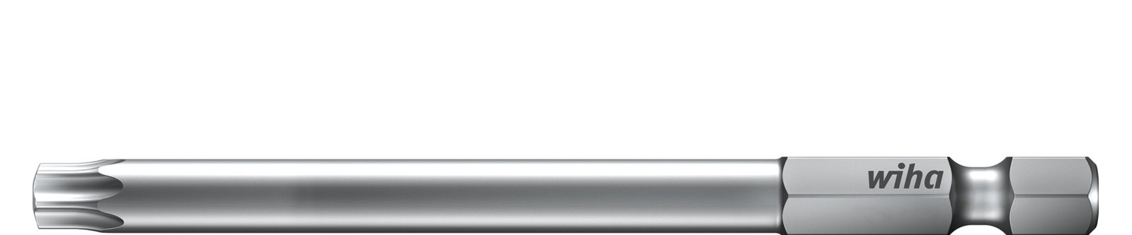 Wiha Bit Professional 90 mm TORX® Tamper Resistant (with hole) 1/4" E6,3 T15H (39189)
