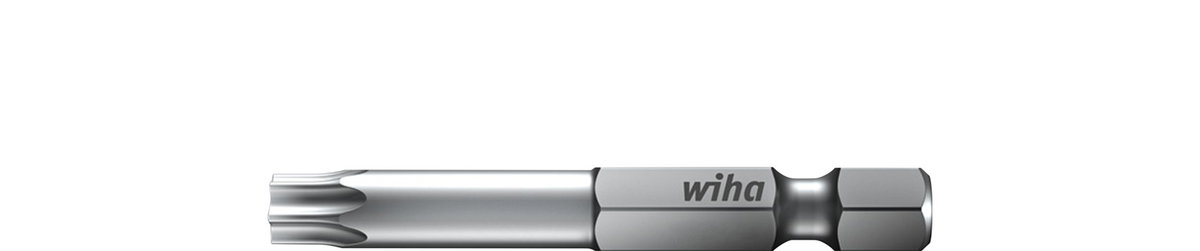 Wiha Bit set Professional 50 mm TORX® (T40) 1/4" E6,3 in box 2-pcs. (38690)