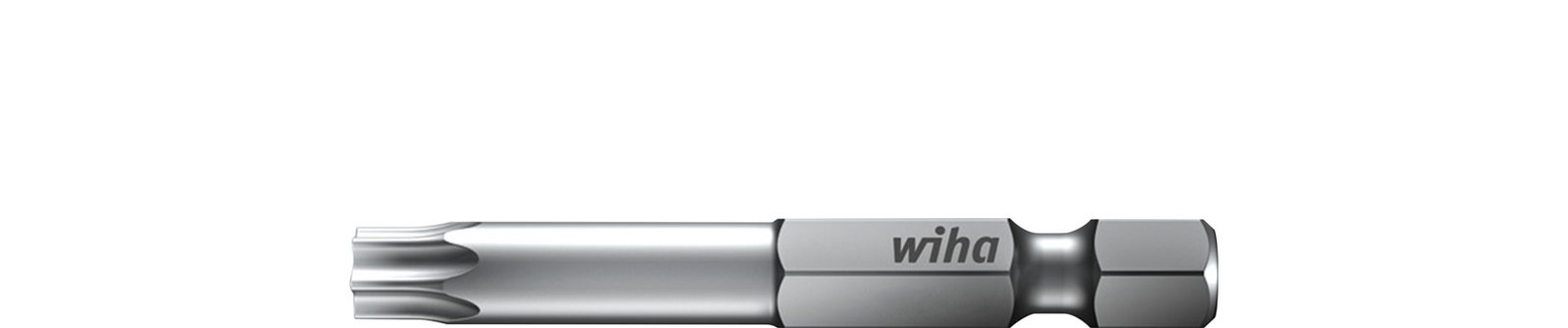 Wiha Bit set Professional 50 mm TORX® (T40) 1/4" E6,3 in box 2-pcs. (38690)
