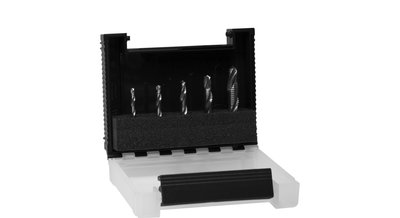 Wiha Combination drill bit set 1/4" 5-pcs. in box (28026)