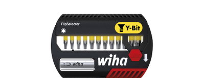 Wiha FlipSelector Y bit set, 25 mm TORX® 13-pcs. 1/4" C6,3 (41828)