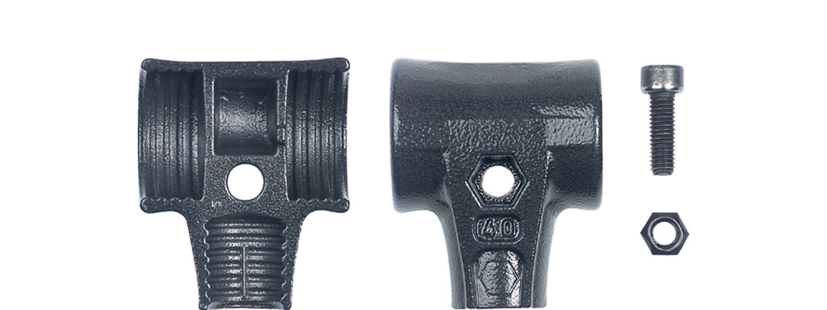 Wiha Hammer housing set with screw and locknut for soft-faced hammer"safety" 50 (26670)