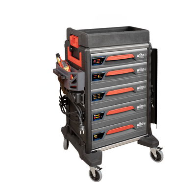 Wiha Workshop trolley set eMobility 102-pcs. (45801)