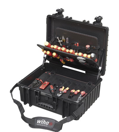 Wiha Tool set electrician Competence XL assorted 81-pcs. incl. case (40523)
