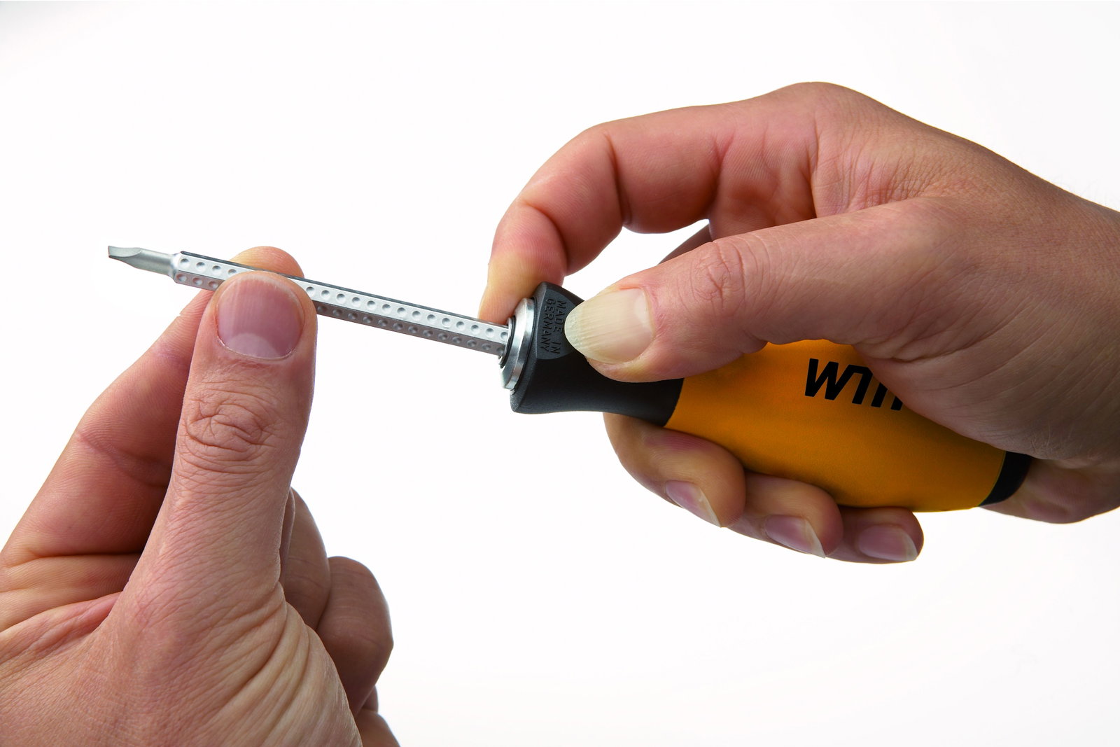 Wiha Screwdriver handle SoftFinish®-telescopic for SYSTEM 6 interchangeable blade 6.0 mm (30372) – Image 3 of 6