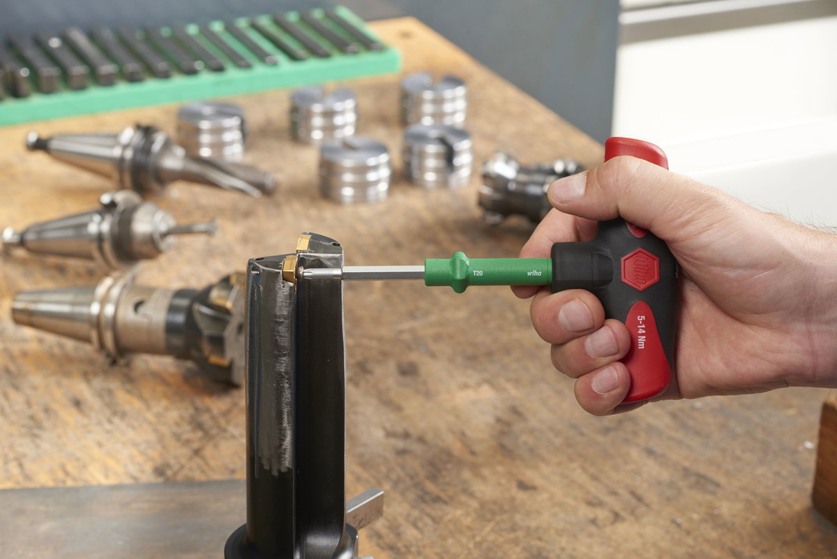 Wiha Torque screwdriver with T-handle set TorqueVario®-S T 5–14 Nm mixed, 12 pcs., variably adjustable torque limit incl.box (29234) – Image 10 of 14