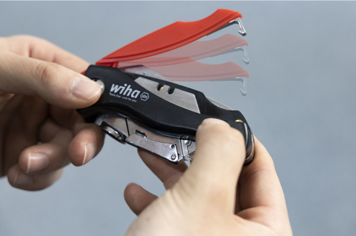 Wiha Jackknife incl. 6 trapezoidal blades (45425) – Image 4 of 6