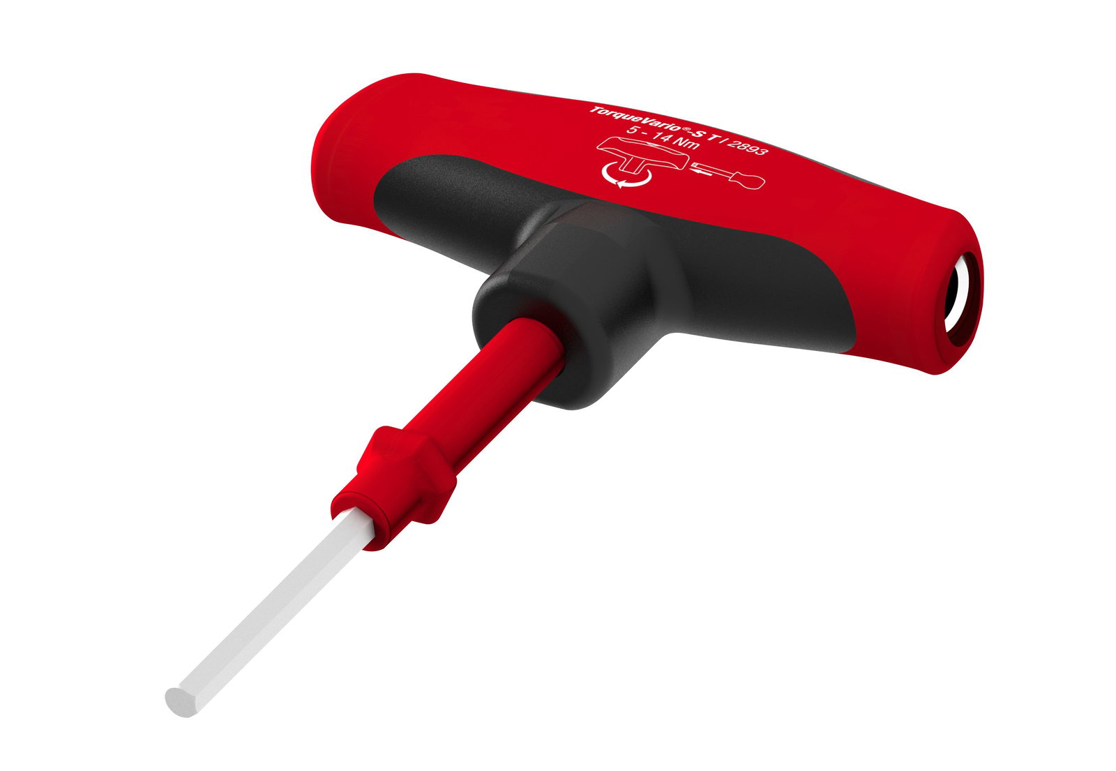 Wiha Torque screwdriver with T-handle set TorqueVario®-S T 5–14 Nm mixed, 12 pcs., variably adjustable torque limit incl.box (29234) – Image 6 of 14
