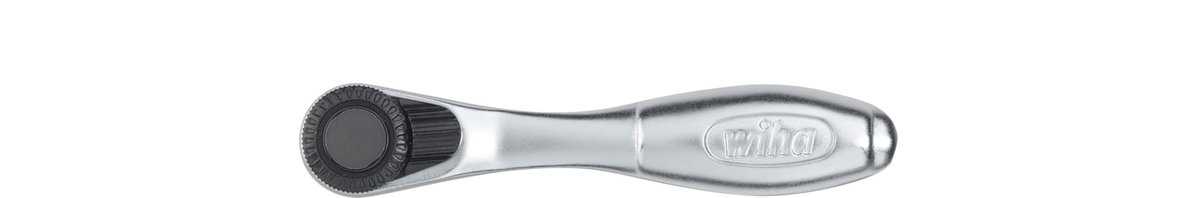 Wiha Bit ratchet 90 mm with thumb wheel Hexagon head, 1/4" in blister pack (36931)
