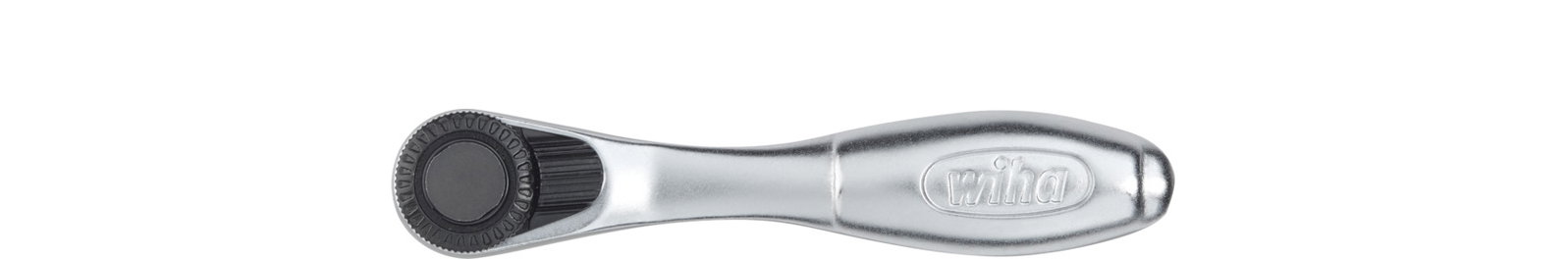 Wiha Bit ratchet 90 mm with thumb wheel Hexagon head, 1/4" in blister pack (36931)