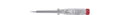 Wiha Voltage tester 220-250 volts Slotted transparent, with push-on clip 3.0 mm (05271)