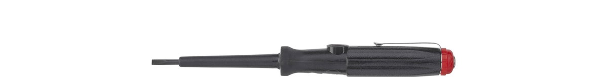 Wiha Voltage tester 150-250 volts Slotted black, with push-on clip 3.0 mm (00456)