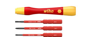 Wiha Fine screwdriver set PicoFinish® slimVario® electric 4-pcs. with slimBits (43167)