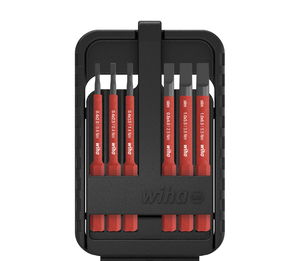 Wiha slimBit electric bit set Slotted, 6-pcs. (43152)