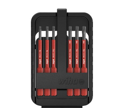 Wiha slimBit electric bit set TORX®, 6-pcs. (43153)