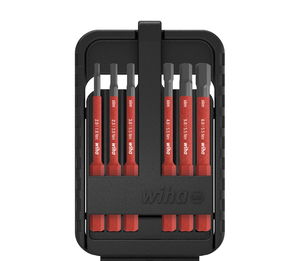 Wiha slimBit electric bit set Hex, 6-pcs. (43156)