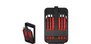 Wiha slimBit electric bit set TORX®, TORX PLUS®, 12-pcs. with belt clip (43161)