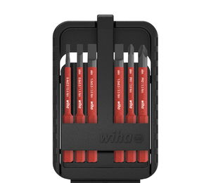 Wiha slimBit electric bit set Slotted, Phillips 6-pcs. (43159)