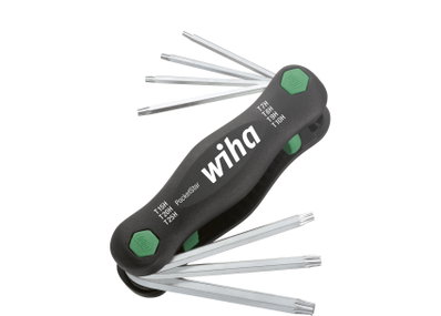 Wiha Multitool PocketStar TORX® Tamper Resistant (with hole), 7-pcs. (25164)