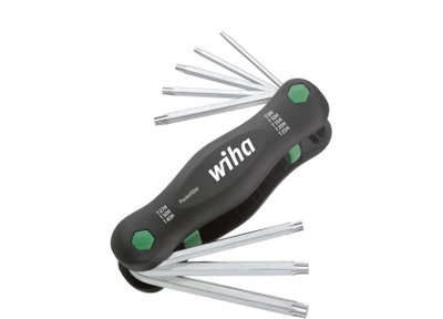 Wiha Multitool PocketStar TORX® Tamper Resistant (with hole), 8-pcs. (25166)