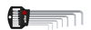 Wiha L-key set in Classic holder Hexagonal ball end matt chrome-plated 7-pcs. (01416)