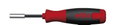 Wiha Screwdriver with LiftUp 25 magnetic bit magazine assorted with 12 bits, 1/4" (38606)