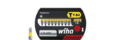 Wiha FlipSelector Y bit set, 25 mm Pozidriv 13-pcs. 1/4" C6,3 (41829)
