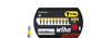 Wiha FlipSelector Y bit set, 25 mm TORX® 13-pcs. 1/4" C6,3 (41828)