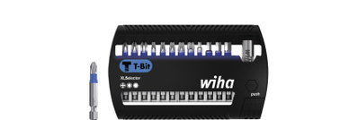 Wiha XLSelector T bit set, 50 mm Phillips, TORX®, hex 13-pcs. 1/4" E6,3 (41831)
