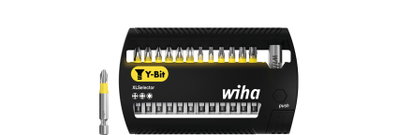 Wiha XLSelector Y bit set, 50 mm Phillips, Pozidriv, TORX®, 13-pcs., 1/4" E6,3 (41834)