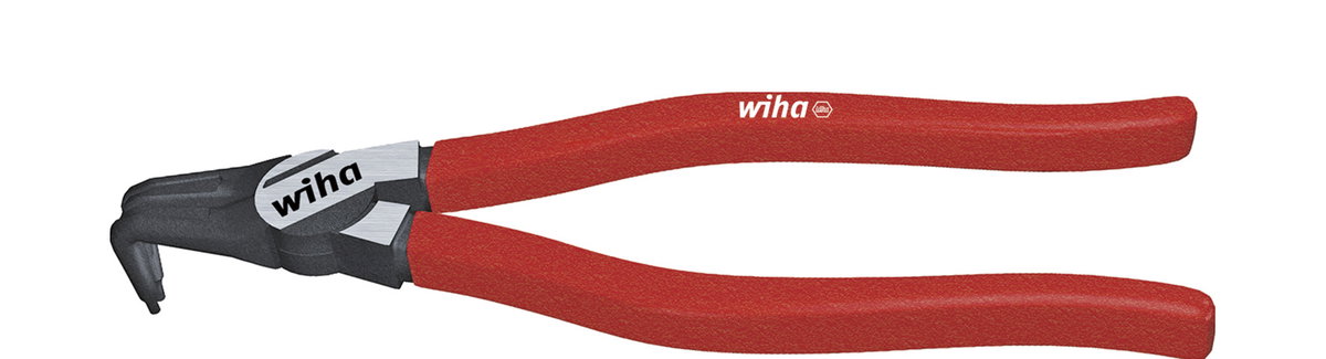 Wiha Classic circlip pliers for inner rings (holes) with angled shape J 01, 140 mm, 5 1/2" (26785)