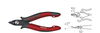 Wiha Electronic diagonal cutters wide, pointed head without bevelled edge 130 mm, 5 1/2" (26818)