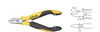 Wiha Professional ESD diagonal cutters wide, semi-rounded head with bevelled edge 115 mm, 4 1/2" (26831)