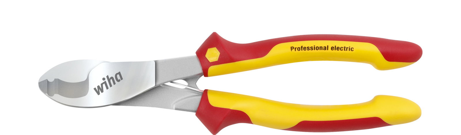 Wiha Cable cutter Professional electric with switchable opening spring 210 mm, 8 1/4" (43662)