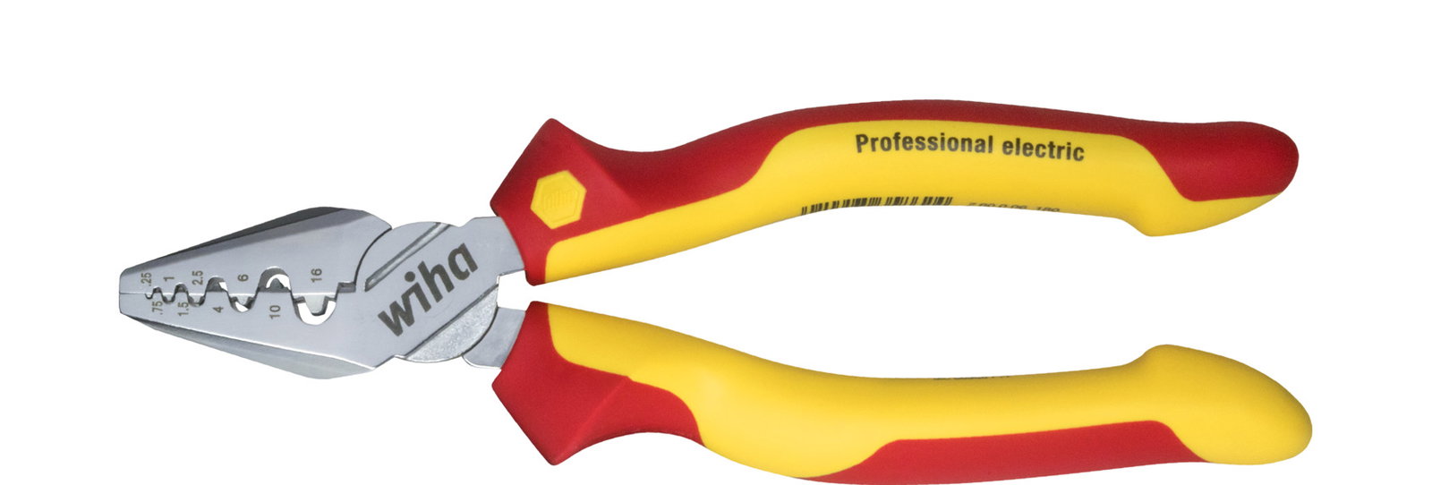 Wiha Crimping pliers Professional electric in blister pack 180 mm (38986)