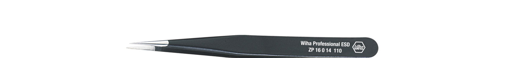Wiha Precision tweezers Professional ESD Type 3c 3c, 110 mm (32346)