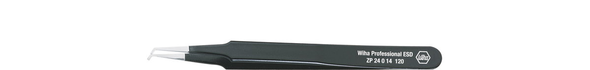 Wiha SMD tweezers Professional ESD Type 12 12, 120 mm (32338)