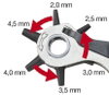 Wiha Professional revolving punch pliers 225 mm (28402)