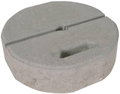 Betonsockel B55 17kg D 337mm m. Griffmulde