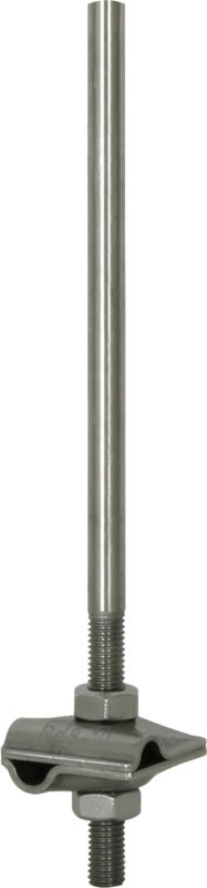 Fangspitze NIRO L 1000mm m. MV-Klemme NIRO f. Rd 8-10mm