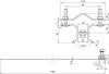 Befestigungsschelle fuer Rohre D 40-50mm mit Spannbandbefestigung D-300mm NIRO