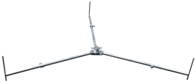 Dreibeinstativ klappbar f. Fangstangen D 40-50mm L 6-8,5m  NW 10o  St/tZn