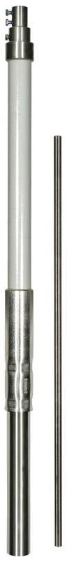 Stuetzrohr D 50mm L 3500mm GFK/NIRO m. Fangspitze D 10mm L 1000mm
