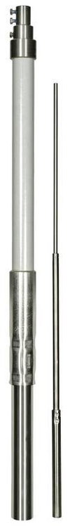 Stuetzrohr D 50mm L 3500mm GFK/NIRO m. Fangstange D 22/16/10mm L 2.5m