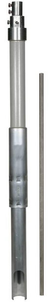 Stuetzrohr D 50mm L 4700mm GFK/Al m. Fang spitze D 10mm L 1000mm u. seitl. Auslass