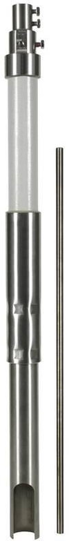 Stuetzrohr D 50mm L 3200mm GFK/NIRO Fang- spitze D 10mm L 1000mm u. seitl. Auslass
