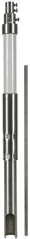 Stuetzrohr D 50mm L 3200mm GFK/NIRO Fang- spitze D 10mm L 1000mm u. seitl. Auslass